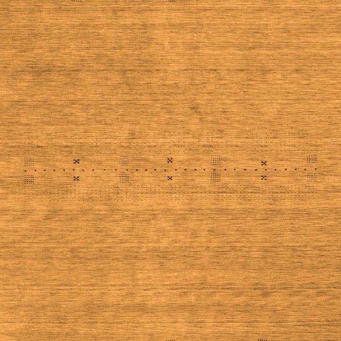 Abstract Orange Contemporary Rug, con2368org