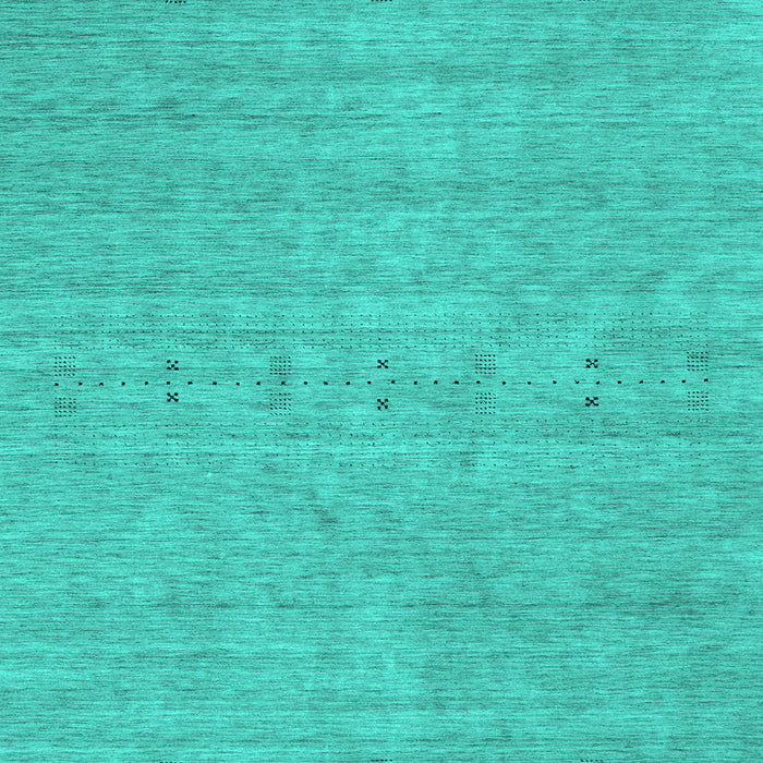 Abstract Turquoise Contemporary Rug, con2368turq