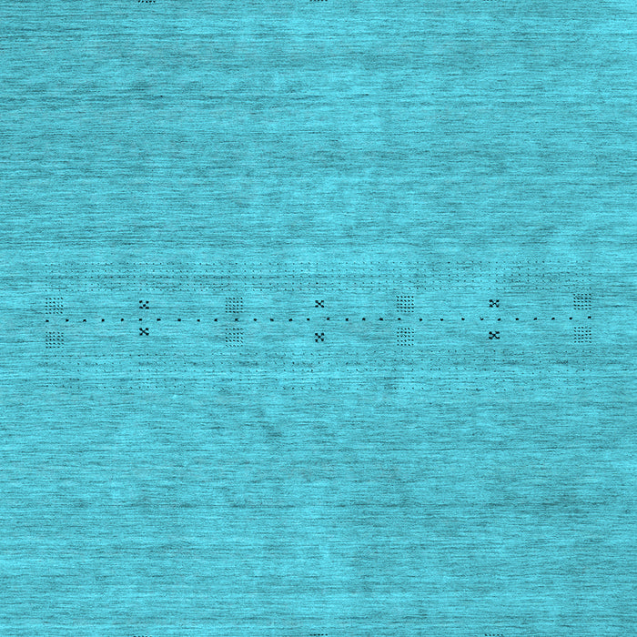 Abstract Light Blue Contemporary Rug, con2368lblu