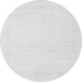 Machine Washable Solid Gray Modern Rug, wshcon2369gry