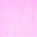 Square Solid Pink Modern Rug, con2369pnk