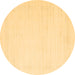 Round Solid Brown Modern Rug, con2369brn