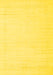 Solid Yellow Modern Rug, con2369yw