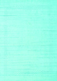 Solid Turquoise Modern Rug, con2369turq