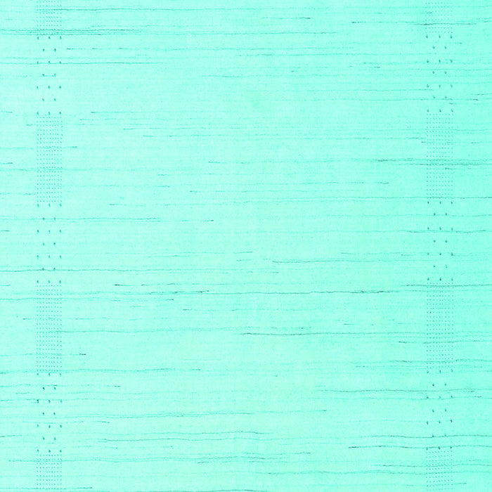 Machine Washable Solid Turquoise Modern Area Rugs, wshcon2369turq