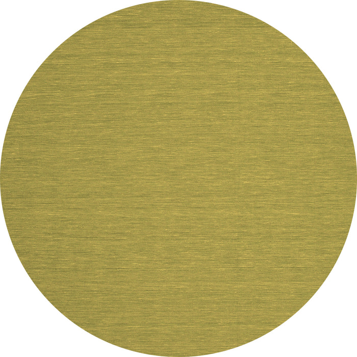 Round Abstract Brown Contemporary Rug, con236brn