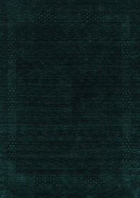 Abstract Turquoise Contemporary Rug, con2370turq