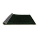 Sideview of Abstract Emerald Green Contemporary Rug, con2370emgrn