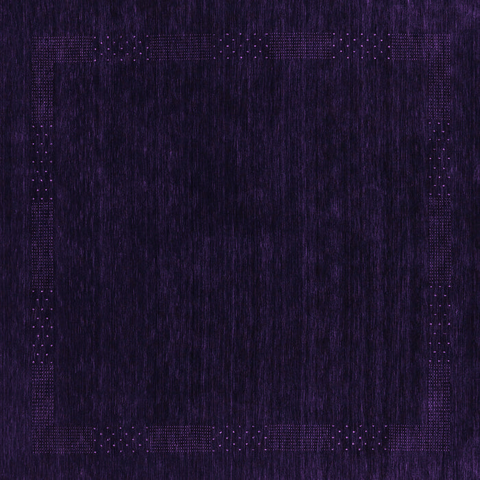 Square Abstract Purple Contemporary Rug, con2370pur