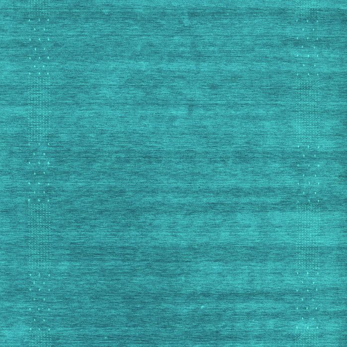 Machine Washable Abstract Turquoise Contemporary Area Rugs, wshcon2371turq