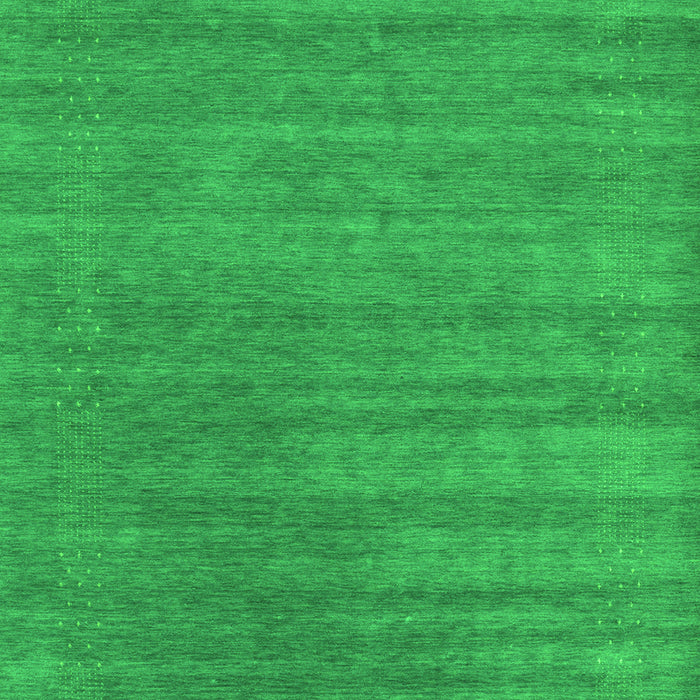 Serging Thickness of Machine Washable Abstract Green Contemporary Area Rugs, wshcon2371grn