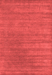 Abstract Red Contemporary Rug, con2371red