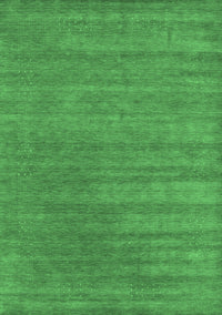 Abstract Emerald Green Contemporary Rug, con2371emgrn