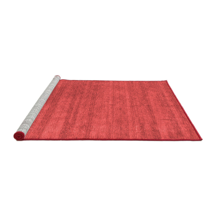 Contemporary Red Washable Rugs