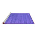 Sideview of Machine Washable Abstract Purple Contemporary Area Rugs, wshcon2371pur