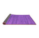 Sideview of Abstract Pink Contemporary Rug, con2371pnk