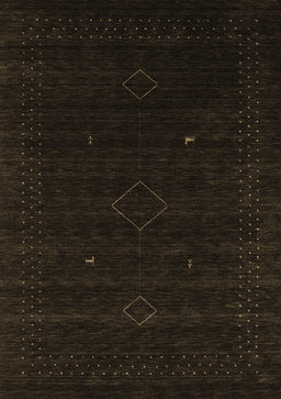 Abstract Brown Contemporary Rug, con2372brn
