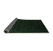 Sideview of Abstract Emerald Green Contemporary Rug, con2372emgrn