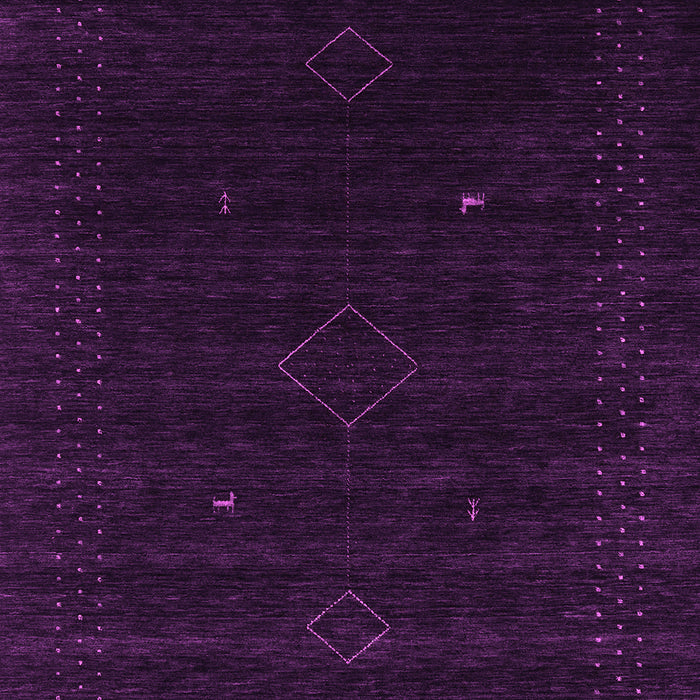 Machine Washable Abstract Pink Contemporary Rug, wshcon2372pnk