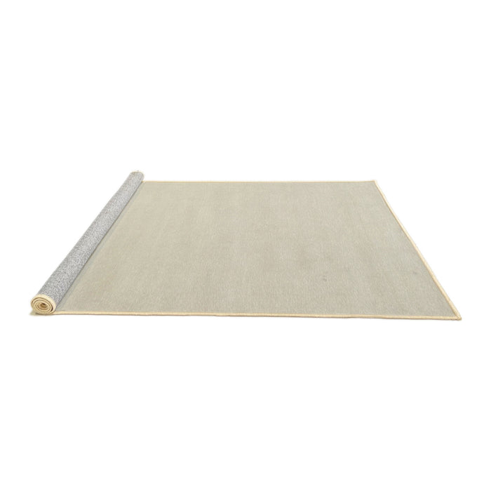 Serging Thickness of Machine Washable Contemporary Light Gold Rug, wshcon2373