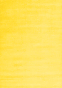 Solid Yellow Modern Rug, con2373yw