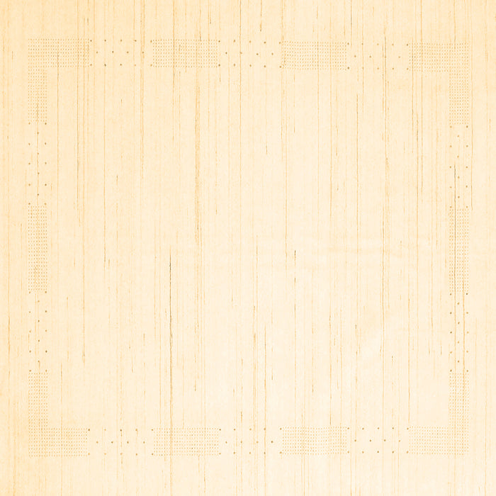 Square Solid Brown Modern Rug, con2374brn