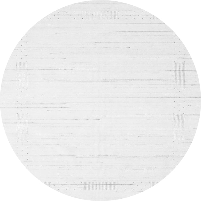 Machine Washable Solid Gray Modern Rug, wshcon2374gry