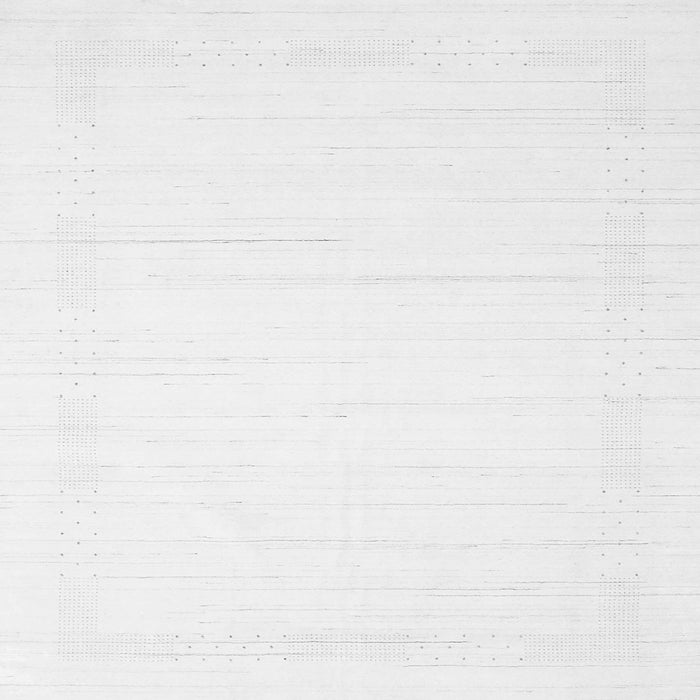 Serging Thickness of Solid Gray Modern Rug, con2374gry