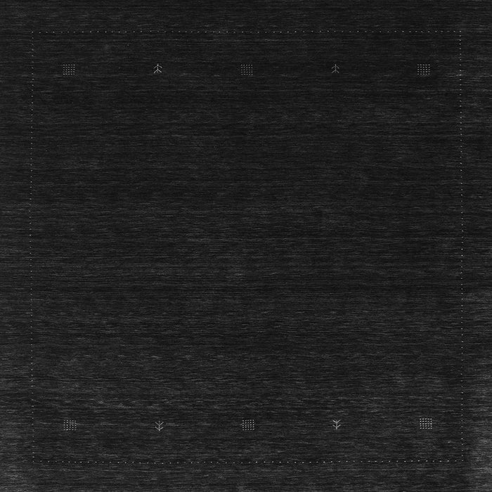 Serging Thickness of Abstract Gray Contemporary Rug, con2375gry