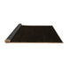 Sideview of Abstract Brown Contemporary Rug, con2375brn