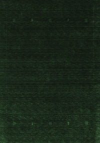 Abstract Emerald Green Contemporary Rug, con2375emgrn