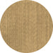 Round Machine Washable Abstract Brown Contemporary Rug, wshcon2376brn