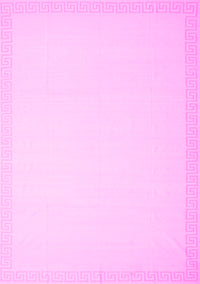 Solid Pink Modern Rug, con2377pnk