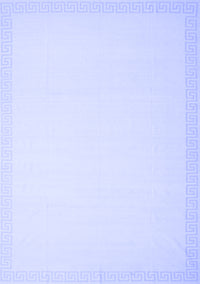 Solid Blue Modern Rug, con2377blu