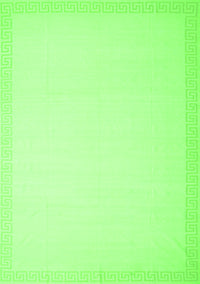 Solid Green Modern Rug, con2377grn