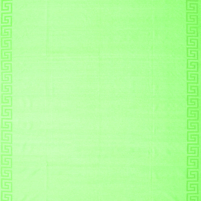 Solid Green Modern Rug, con2377grn