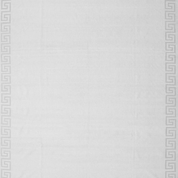 Serging Thickness of Machine Washable Solid Gray Modern Rug, wshcon2377gry