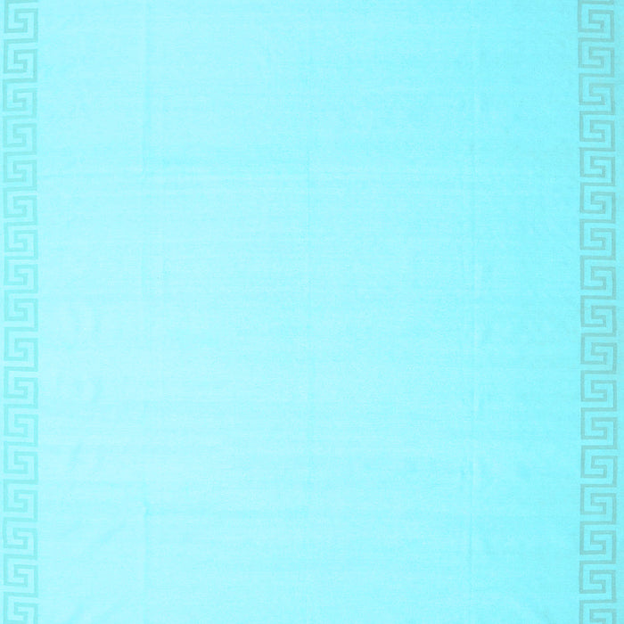 Machine Washable Solid Light Blue Modern Rug, wshcon2377lblu