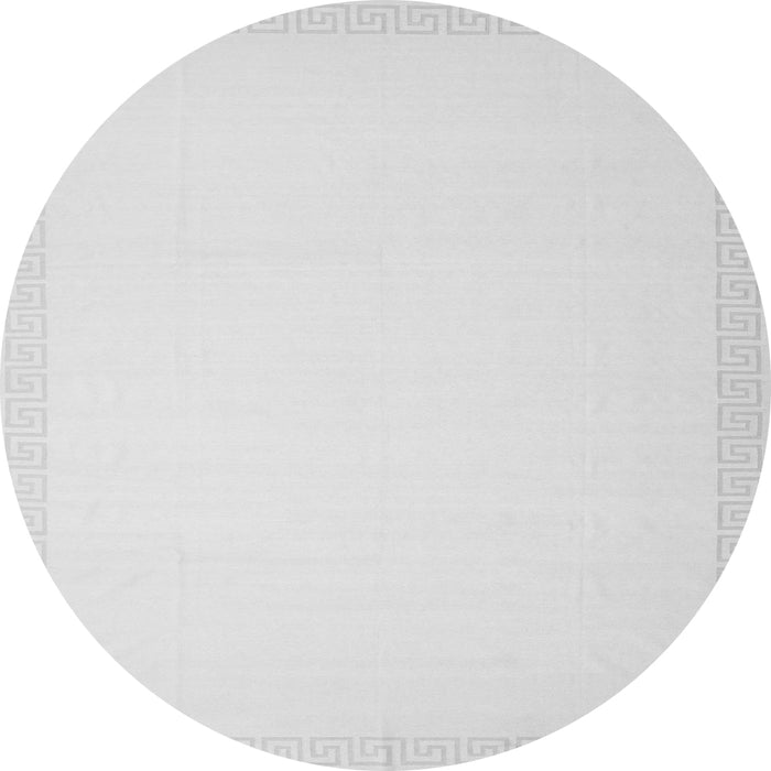 Square Solid Gray Modern Rug, con2377gry