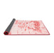 Solid Red Modern Area Rugs