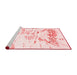 Modern Red Washable Rugs