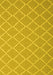 Trellis Yellow Modern Rug, con2379yw