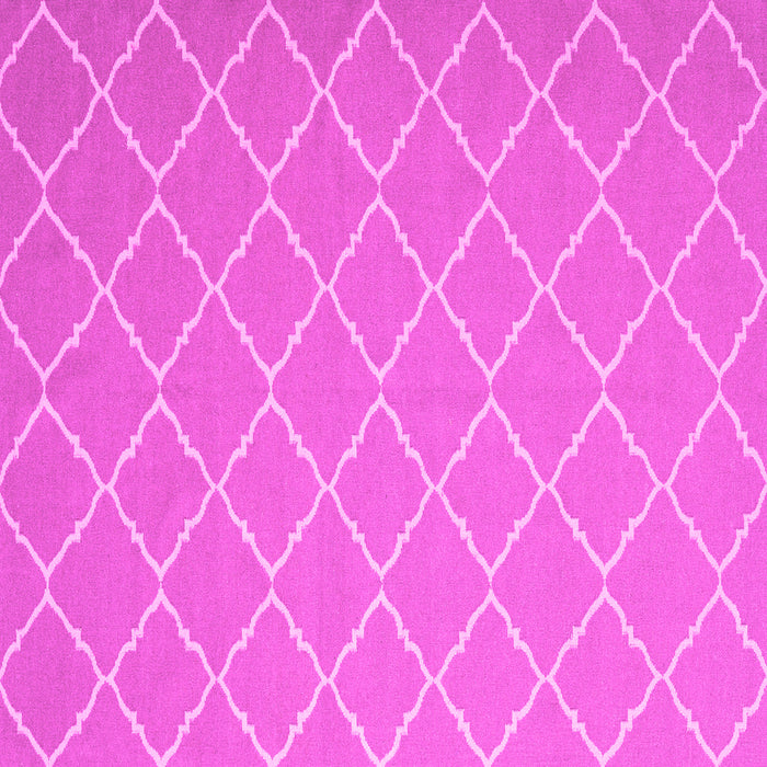 Square Trellis Pink Modern Rug, con2379pnk