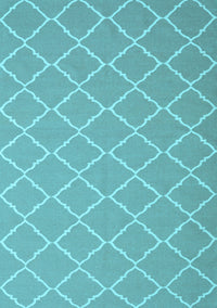 Trellis Light Blue Modern Rug, con2379lblu