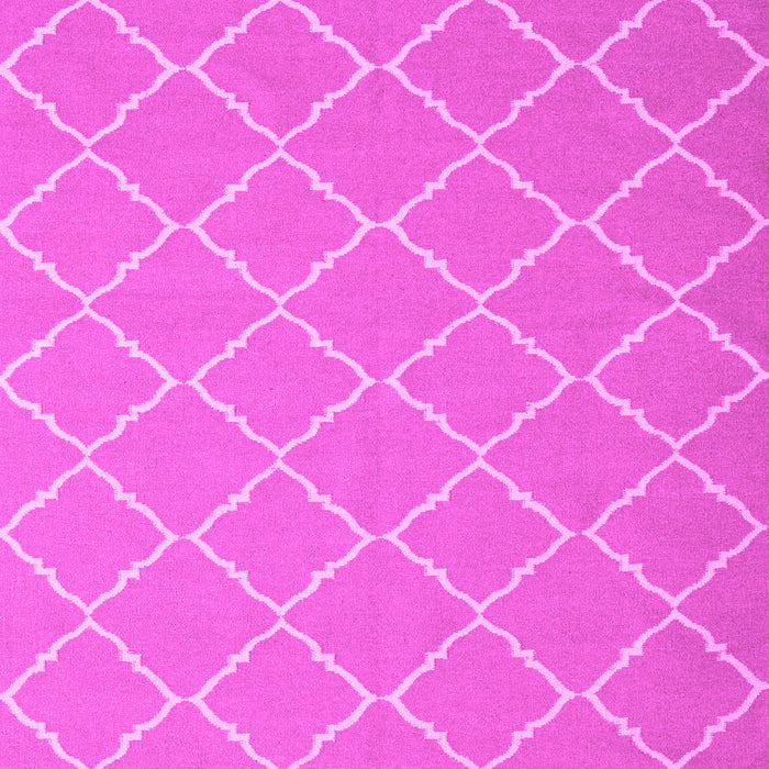 Machine Washable Trellis Pink Modern Rug, wshcon2379pnk