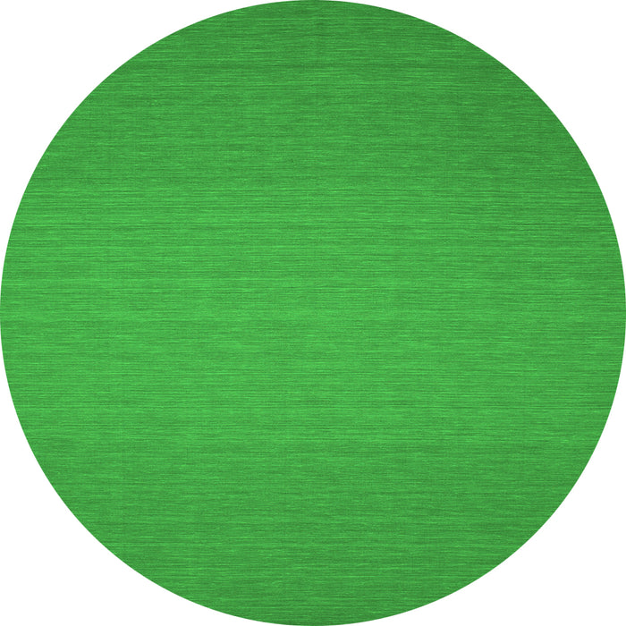 Square Abstract Green Contemporary Rug, con237grn