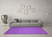 Machine Washable Abstract Purple Contemporary Area Rugs in a Living Room, wshcon237pur