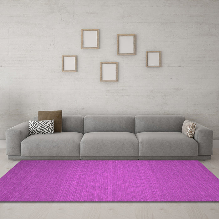 Machine Washable Abstract Pink Contemporary Rug in a Living Room, wshcon237pnk