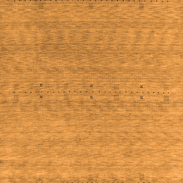 Abstract Orange Contemporary Rug, con2380org