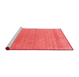 Contemporary Red Washable Rugs